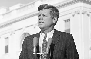 Portrait of Presiden Kennedy