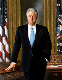 Official Prints: Portrait Of President Clinton