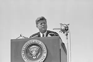 Portrait of President John F. Kennedy