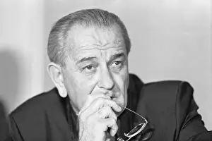 Portrait of President Johnson