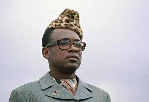 Portrait of President Joseph Mobuto