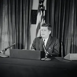 Portrait of President Kennedy