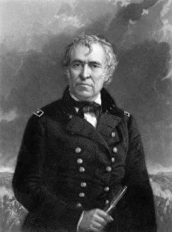 Dress Uniform Prints: Portrait of President Zachary Taylor