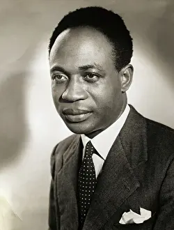 Portrait of Prime Minister Dr. Kwame Nkrumah