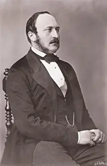 Albert Prints: Portrait of Prince Albert Reclining