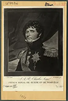 Portrait of Prince Charles Ican or Charles XIV in Uniform