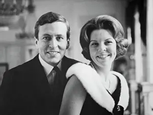 Portrait of Princess Beatrix and Claus Von Amsberg