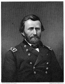Grant Prints: Portrait Print of General Ulysses S. Grant