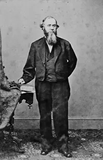 Portrait of Public Leader Edwin Stanton