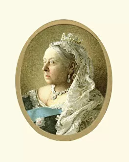 Images Dated 12th April 2015: Portrait of Queen Victoria