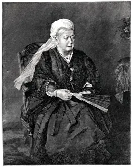 Senior Women Prints: Portrait of Queen Victoria