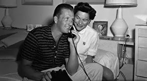 Portrait of Ralph Kiner and Wife