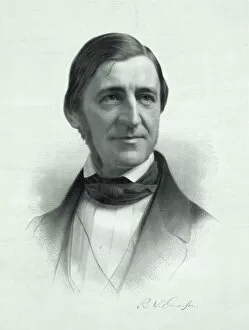 Ralph Waldo Emerson (1803–82) Gallery: Portrait of Ralph Waldo Emerson (1803-1882)