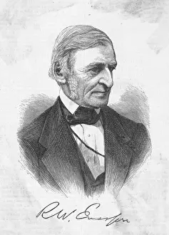 Portrait of Ralph Waldo Emerson