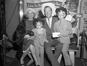 Portrait of Rex Allen and His Family