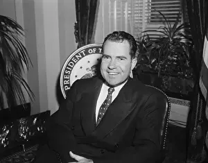 Portrait of Richard Nixon