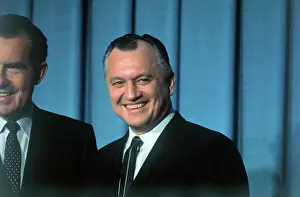 Portrait of Richard Nixon and Governor of Alaska