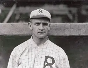 Portrait of Right Fielder Casey Stengel of Brooklyn Robins in Uniform