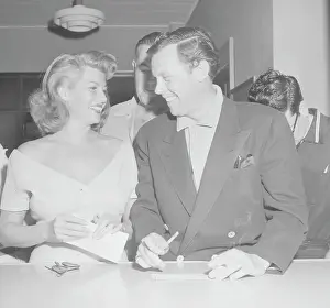 Portrait of Rita Hayworth and Dick Haymes
