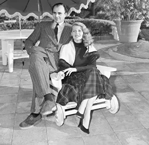 Portrait of Rita Hayworth and Prince Aly Khan
