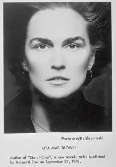 Portrait of Rita Mae Brown