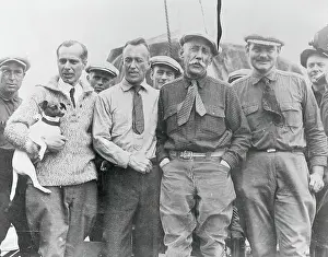 Portrait of Roald Amundsen and His Crew