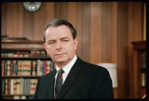 Robert C Prints: Portrait of Robert Byrd
