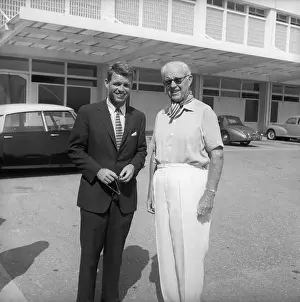 Portrait of Robert Kennedy and Joseph Kennedy