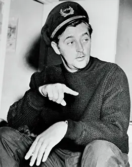 Portrait of Robert Robert Mitchum