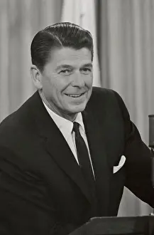 Sacramento Prints: Portrait of Ronald Reagan