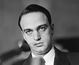 Portrait of Roy Cohn During Hearings