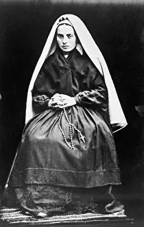 Portrait of Saint Bernadette of Lourdes
