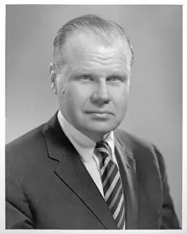 Samuel J Prints: Portrait of Samuel LeFrak
