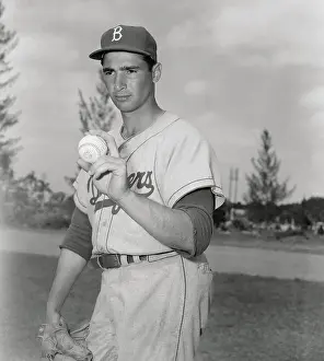 Portrait of Sandy Koufax