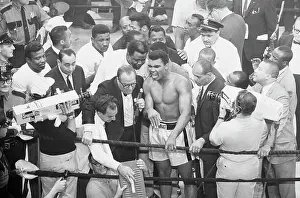 Lewiston Prints: Portrait of Screaming Cassius Clay