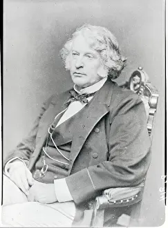 Portrait of Senator Charles Sumner Reposed