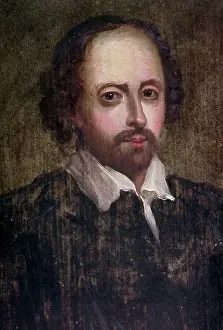 Playwright Prints: Portrait of Shakespeare