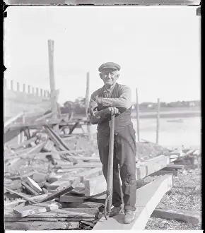 Essex Prints: Portrait of a Shipyard Workman
