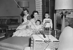 Portrait of Shirley Temple and Her Children