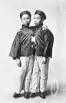 Portrait of Siamese Twins