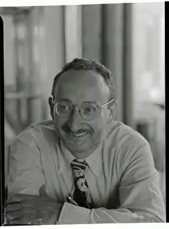 Portrait of Sidney Hook Smiling