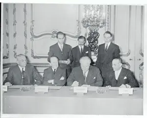 Portrait of Signers of the Nine Power Pact
