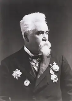 Portrait of Sir Hiram Maxim