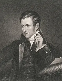 Chemistry Prints: Portrait of Sir Humphrey Davy