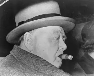 Portrait of Sir Winston Churchill
