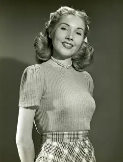 Portrait of a smiling teenage girl