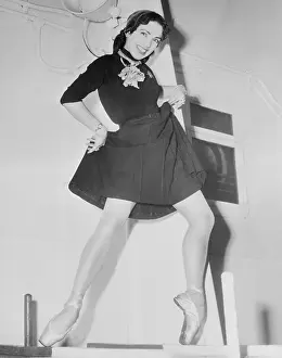 Portrait of Sonia Arova, Ballerina