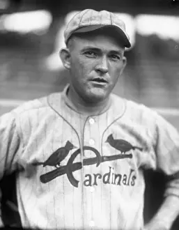 Portrait of St Louis Cardinals Rogers Hornsby