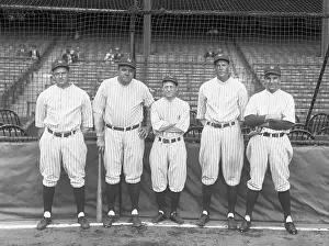 Portrait of Star Yankee Players