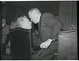 Portrait of Styles Bridges and Everett Dirksen Conferring